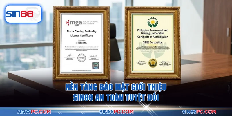 Nền tảng bảo mật giới thiệu SIN88 an toàn tuyệt đối