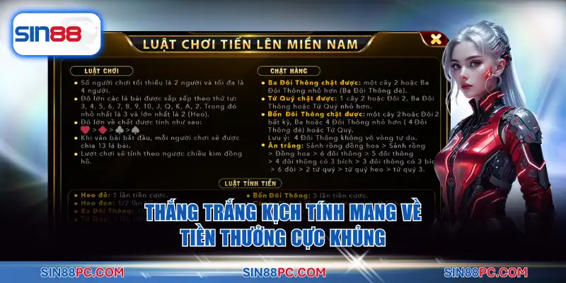 Thắng trắng kịch tính mang về tiền thưởng cực khủng